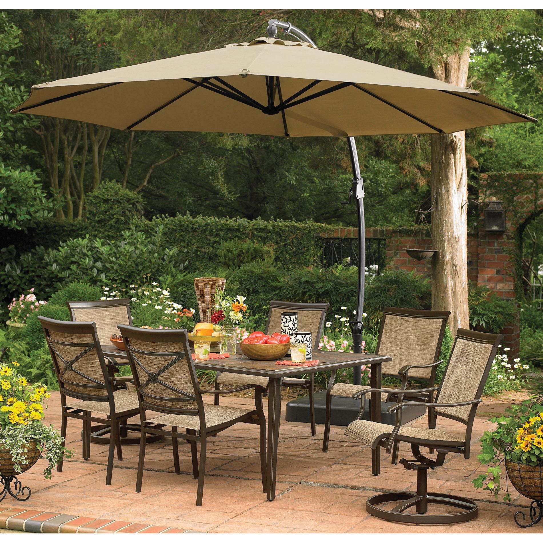 UPC 805670024253 Garden Oasis Replacement Canopy for 11.5 Ft. Round