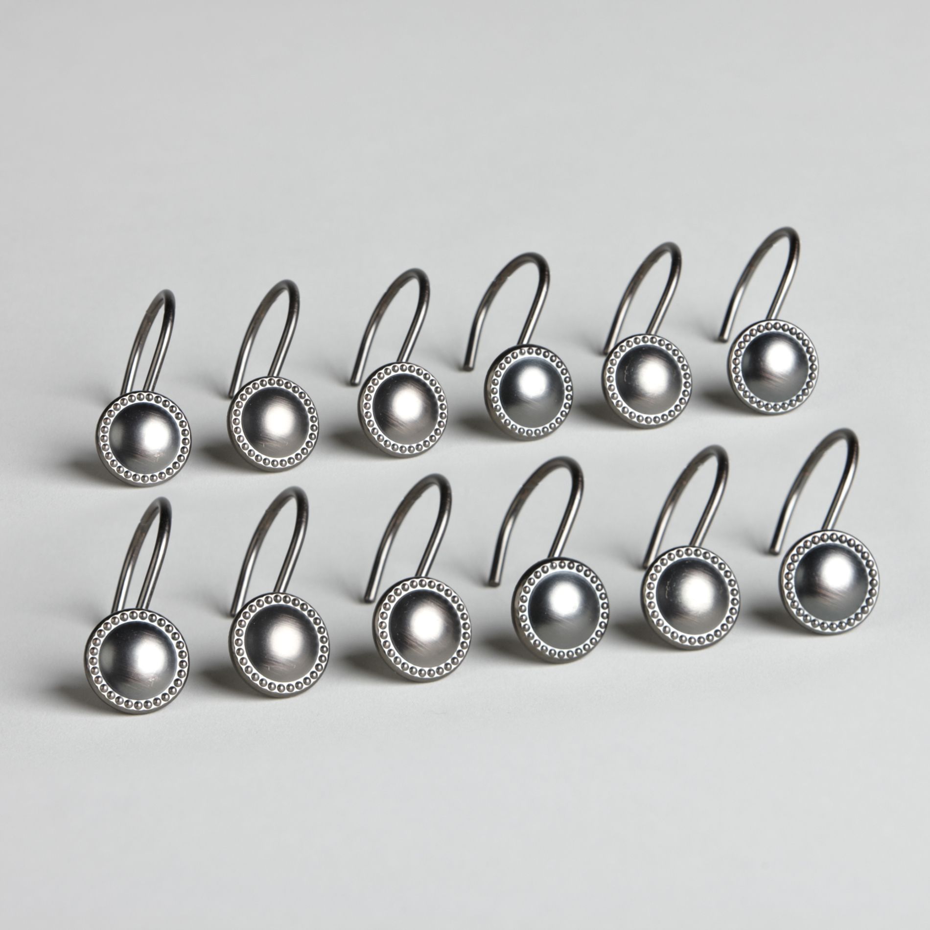 Essential Home Bronze Beaded Round Shower Curtain Hooks at Kmart.com