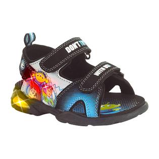 Disney Toddler Boys' Toy Story Sandal - Black - Clothing, Shoes ...