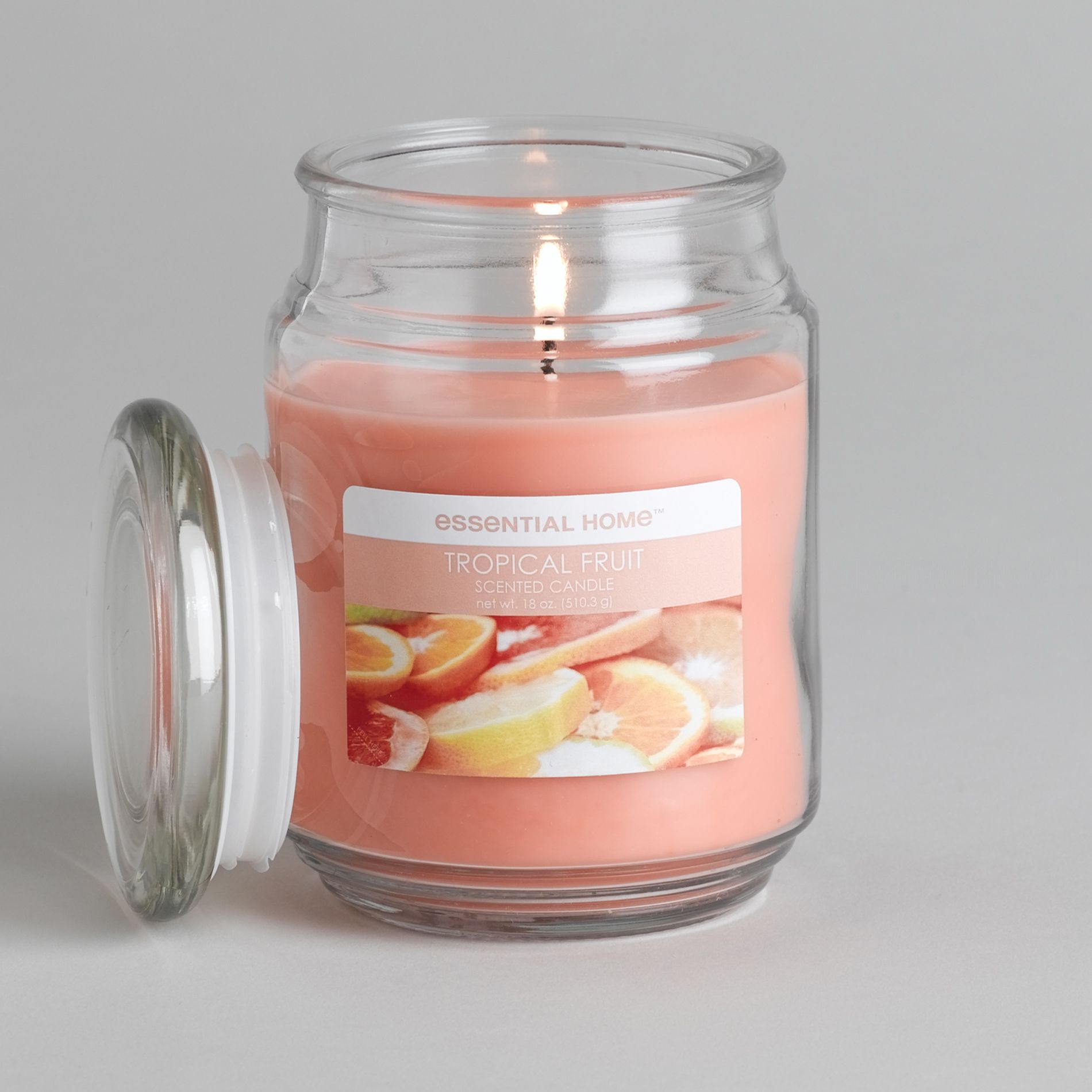 Essential Home 18 Oz Tropical Fruit Solid Jar Candle at Kmart.com