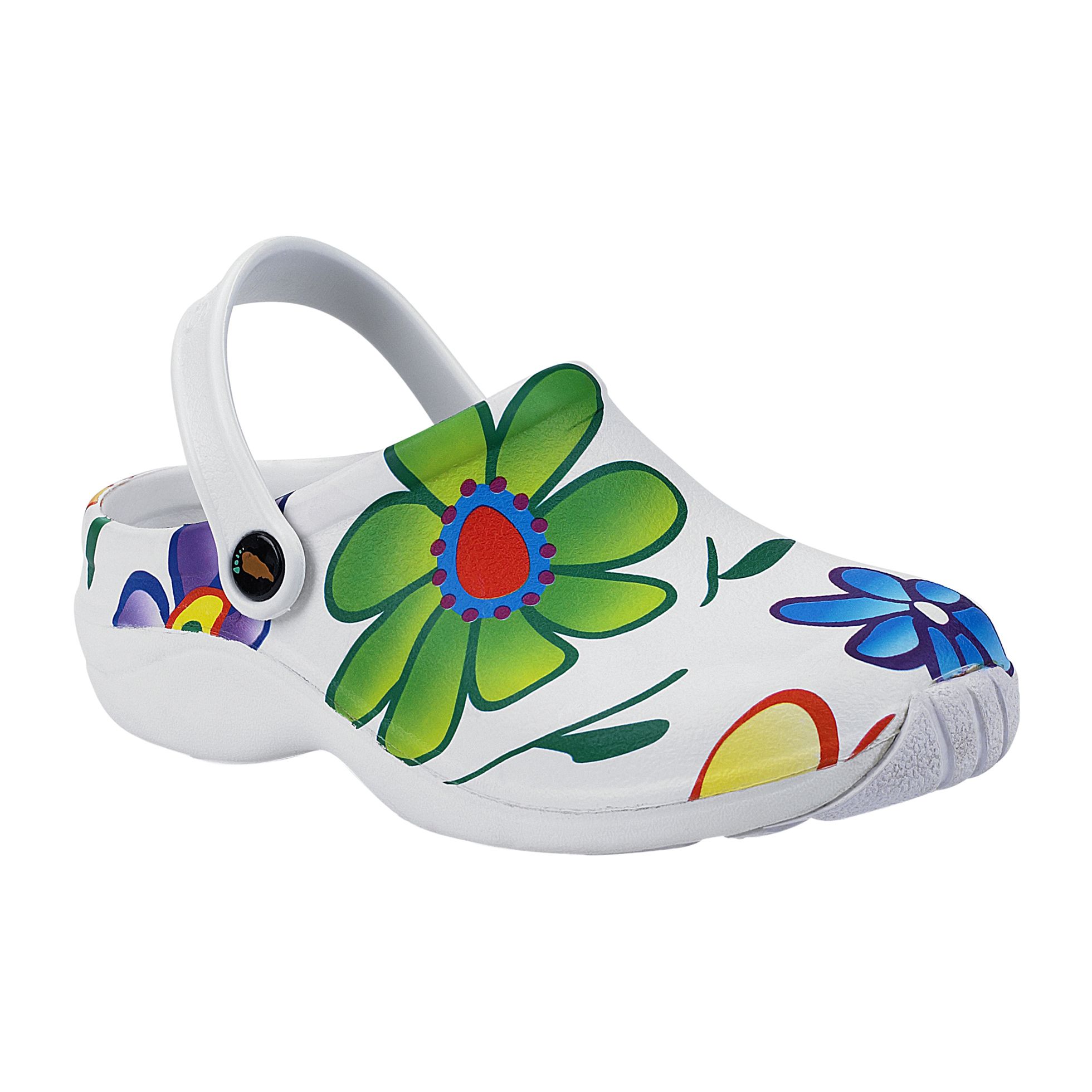 Veggies Women's Garden Big Flower - White/Multi at Kmart.com