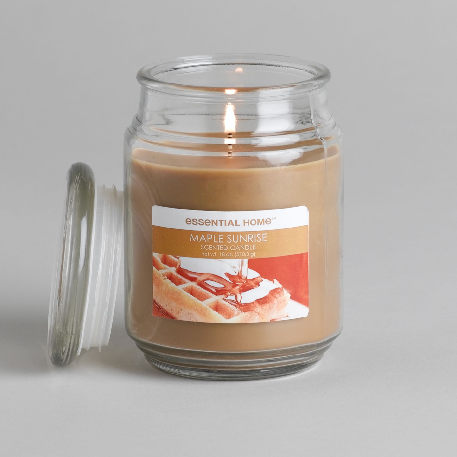Essential Home 18 Oz Maple Sunrise Solid Jar Candle Shop Your Way