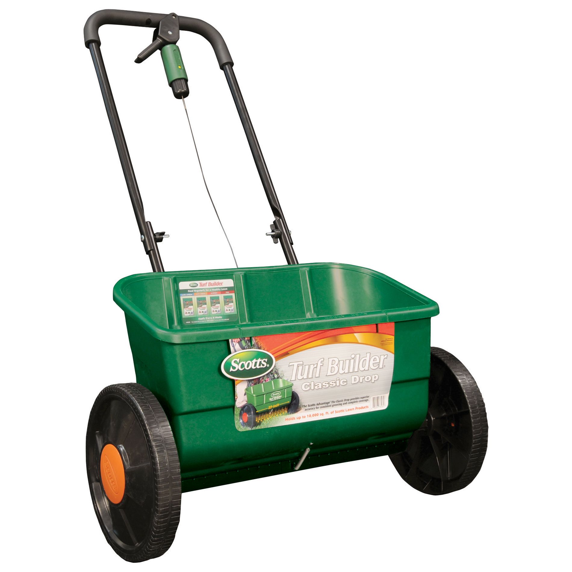 UPC 032247765657 Scotts Turf Builder Classic Drop Spreader THE