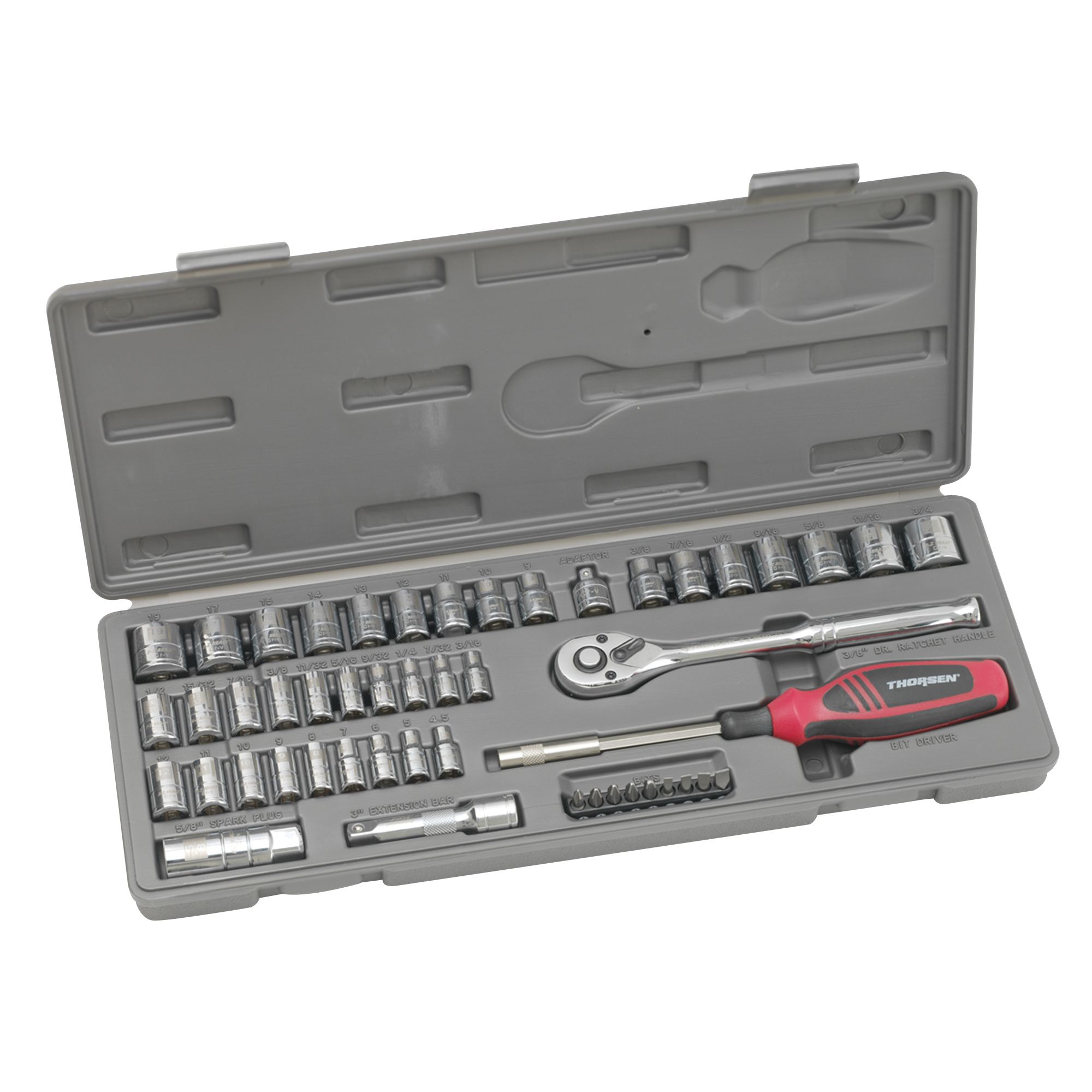 Thorsen&nbsp; 50 piece SAE / Metric socket set