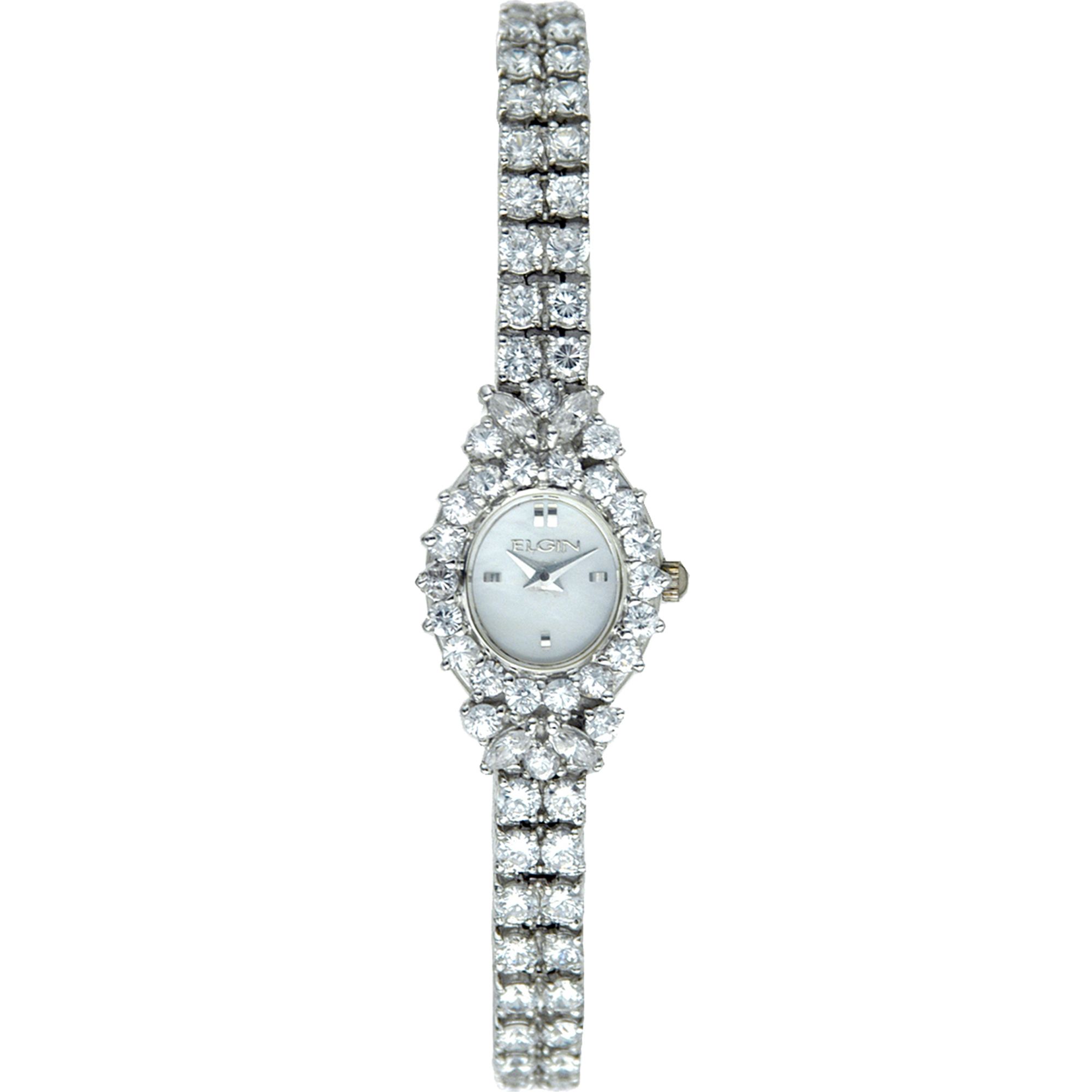 Elgin Crystal Tennis Bracelet Watch at Sears.com