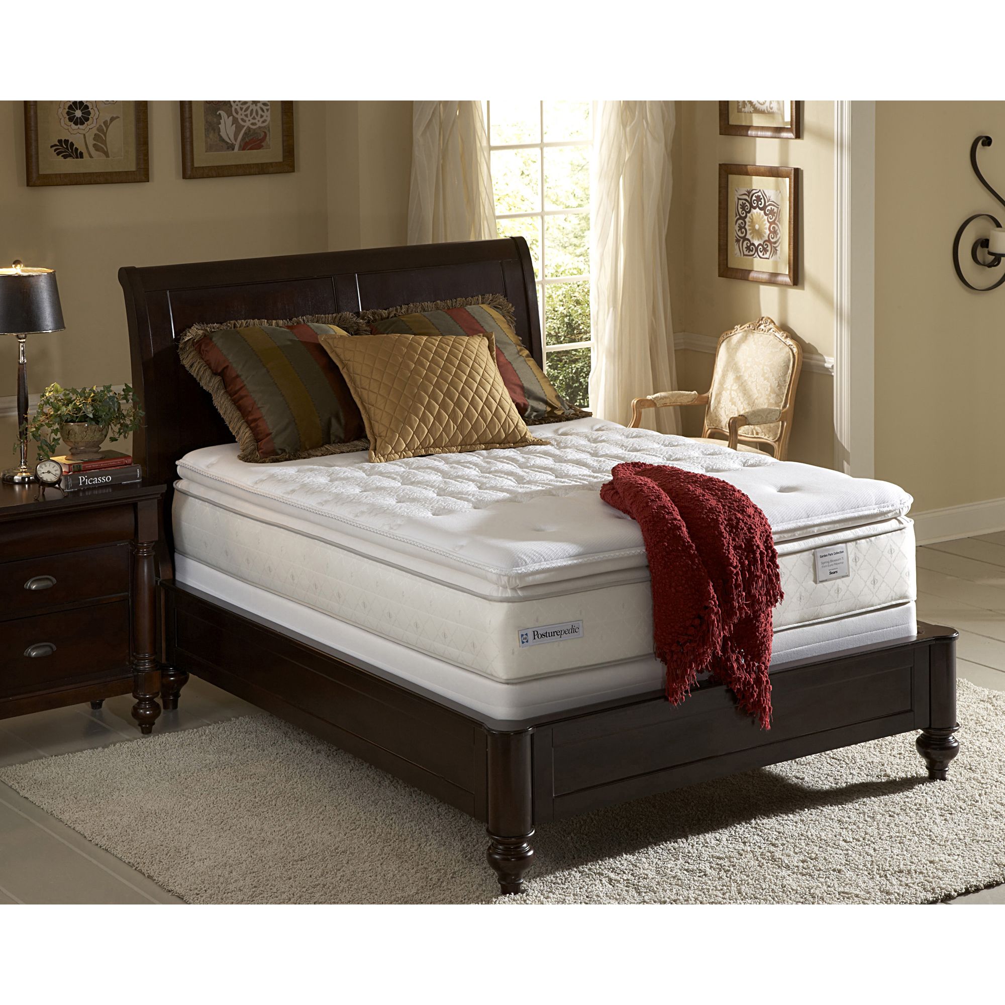 Sealy Posturepedic Spring Blossom Ti Firm Euro Pillowtop ...