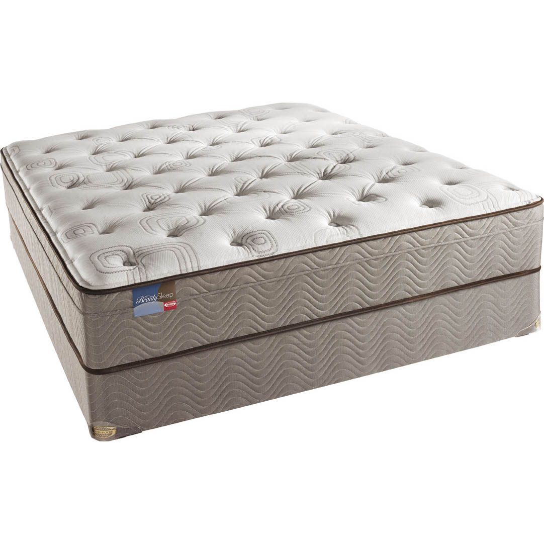 Simmons Beautysleep Brampton Plush Eurotop Queen Mattress Kando