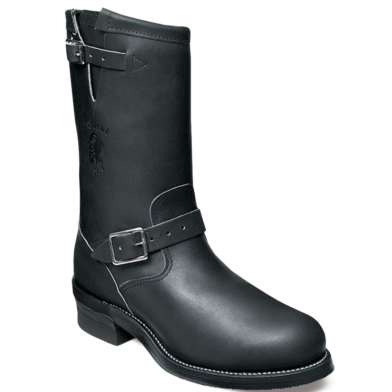 Men's 27863 11" Engineer Steel Toe Work Boot - Black