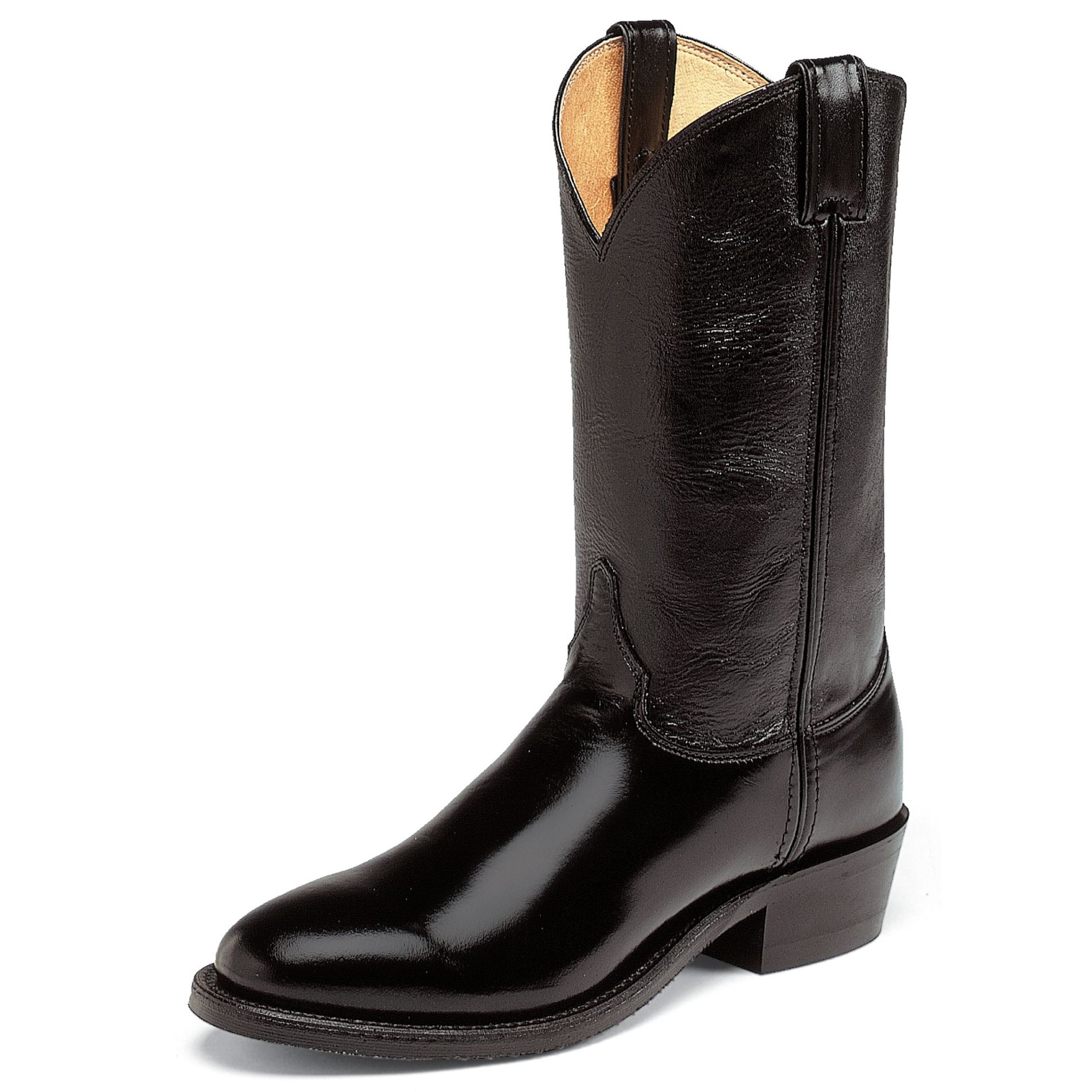 Justin Boots Men's 3040 Western Classic 12" Cowboy Boot - Black