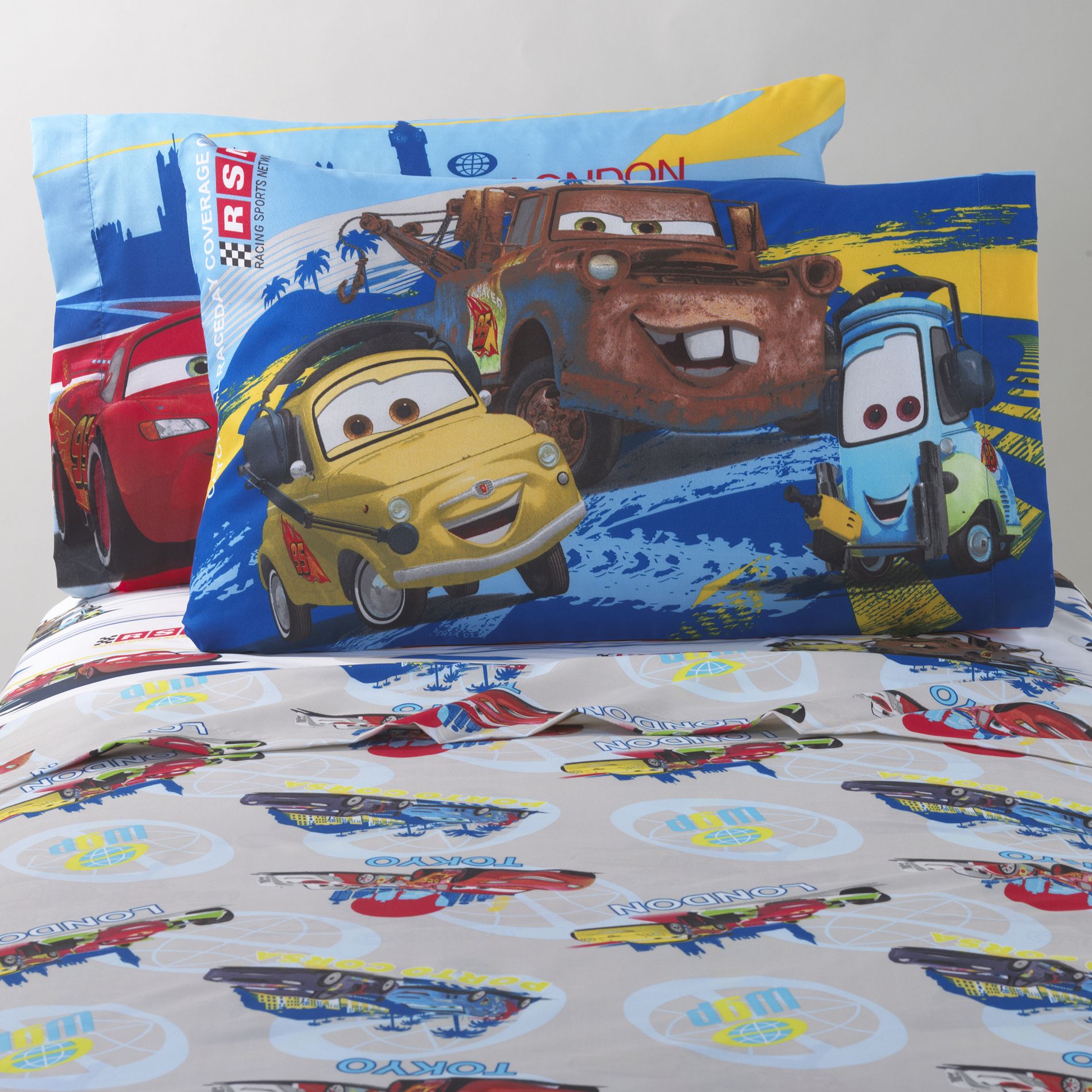 Disney Cars 2 Grand Prix Twin Sheet Set at Kmart.com