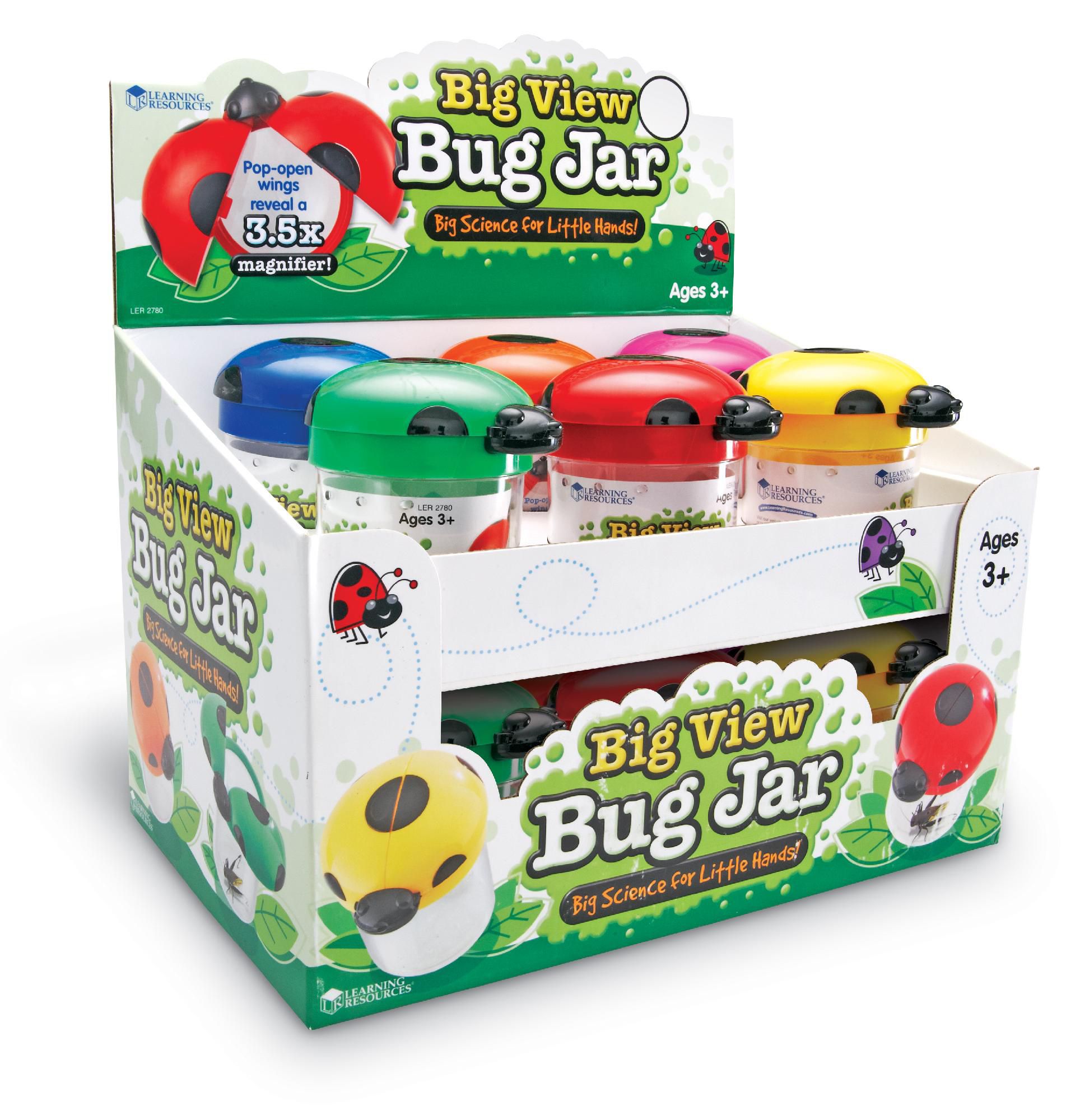 Learning Resources Big View Bug Jars (Pop Display  Set Of 12) at Kmart.com