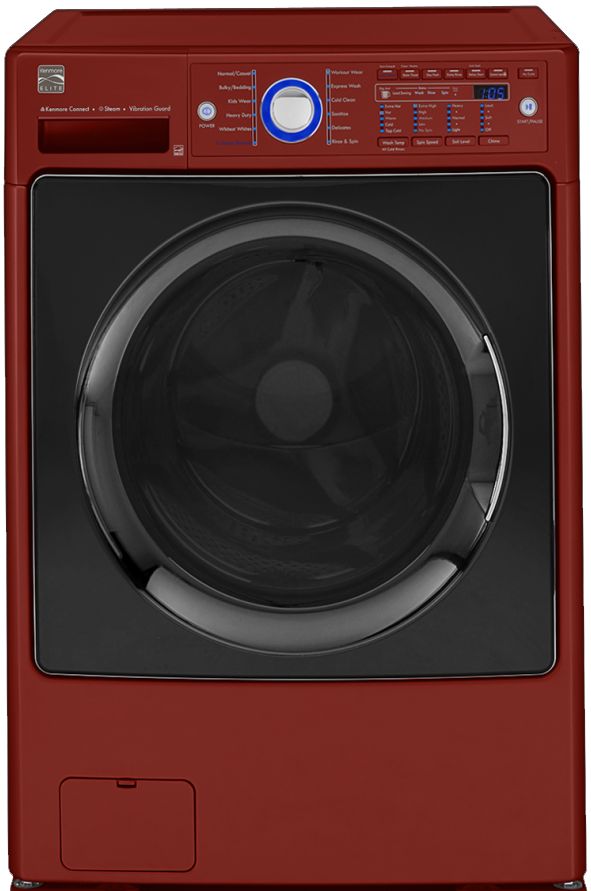 Kenmore Elite 4.3 cu. ft. Front-Load Steam Washer - Chili Pepper
