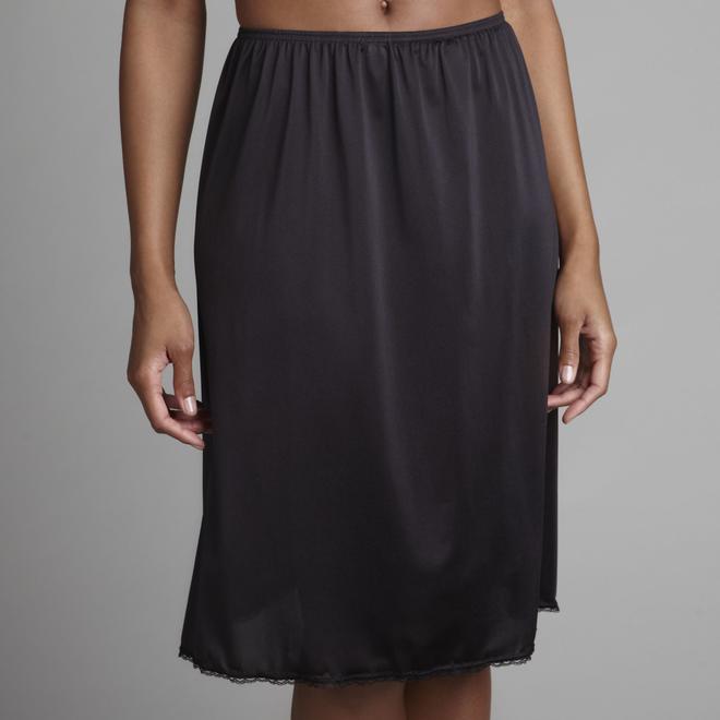 Vanity Fair Women's Tricot Double Slit Half Slip Clothing Women's