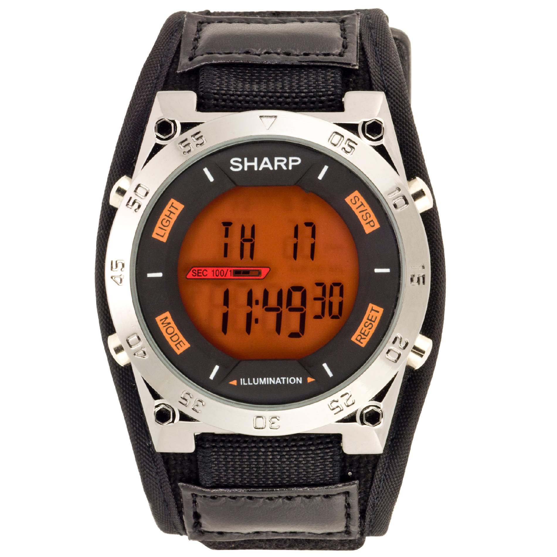 sharp digital watches