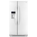 24.5 cu. ft. Side-by-Side Refrigerator w/ Measured Fill - White