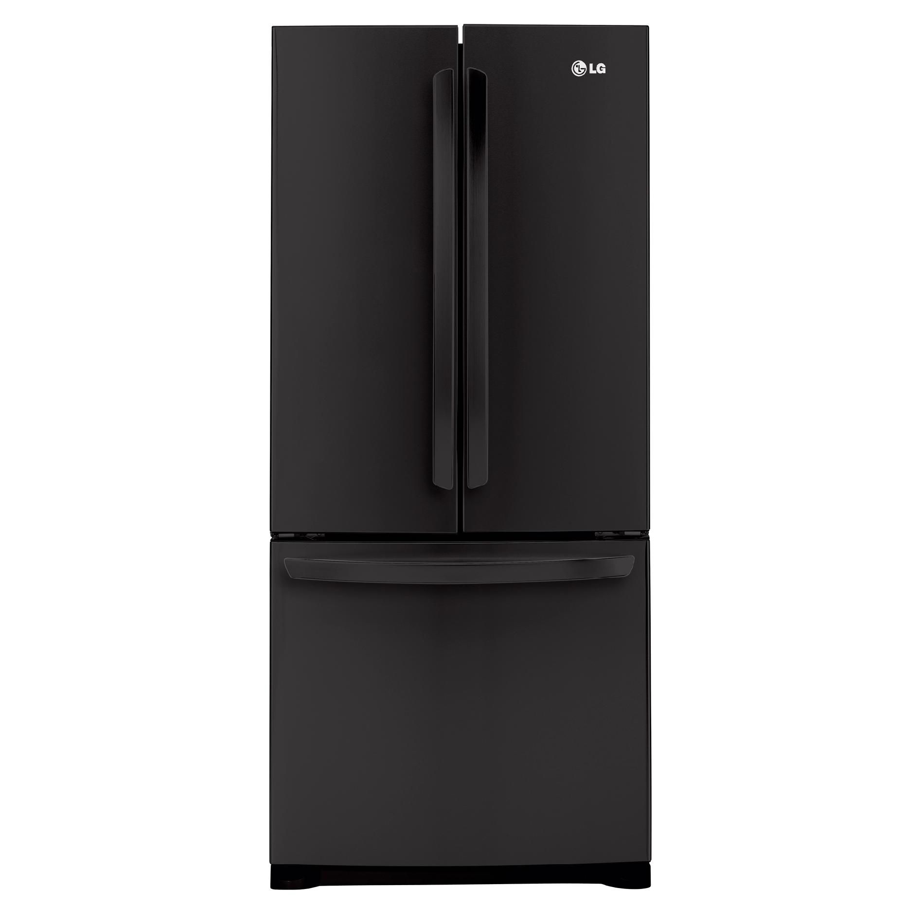 Lg 19.7 Cu. Ft. Frenchdoor Bottomfreezer Refrigerator, Black