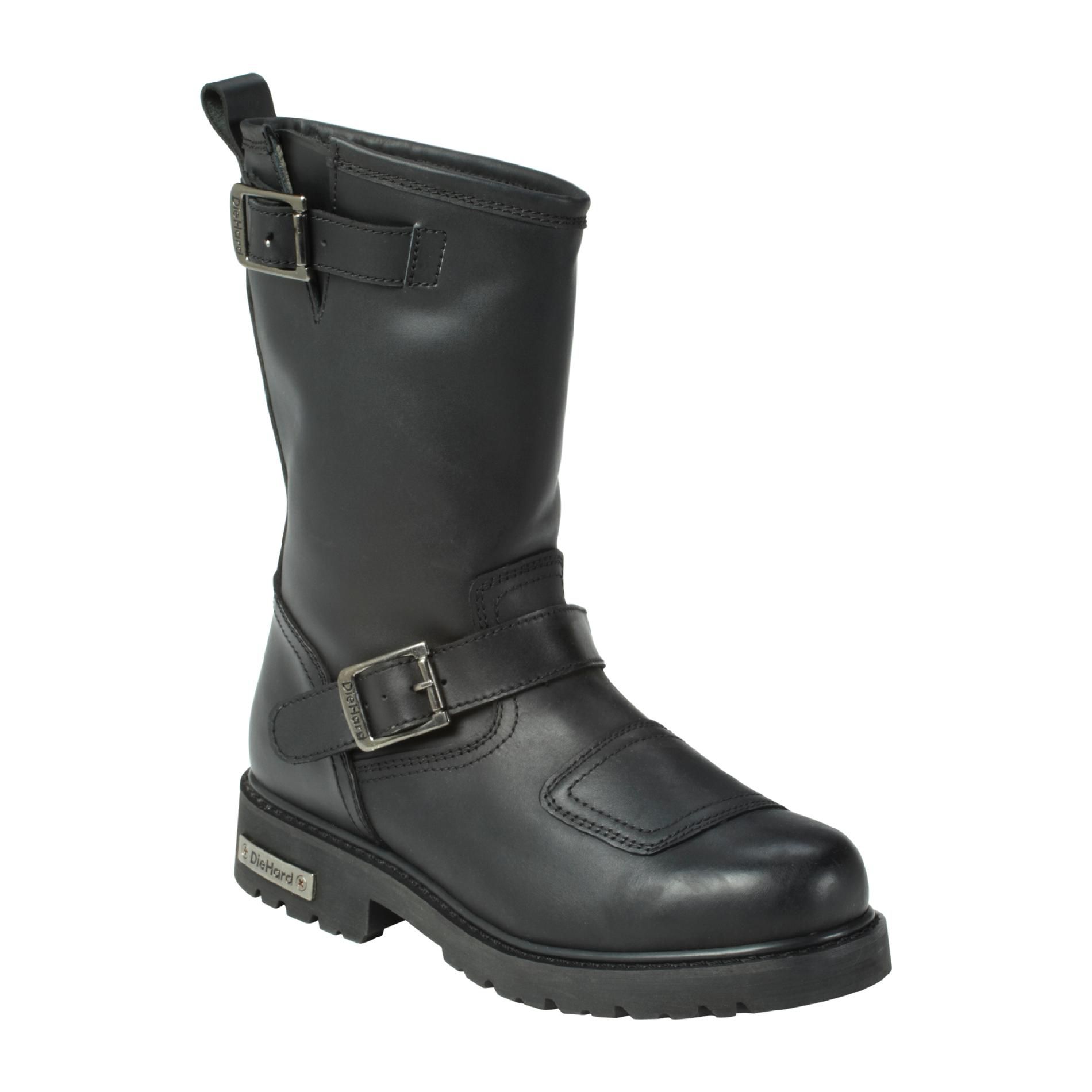 DieHard Mens Klinton Engineer Boot - Black at Kmart.com