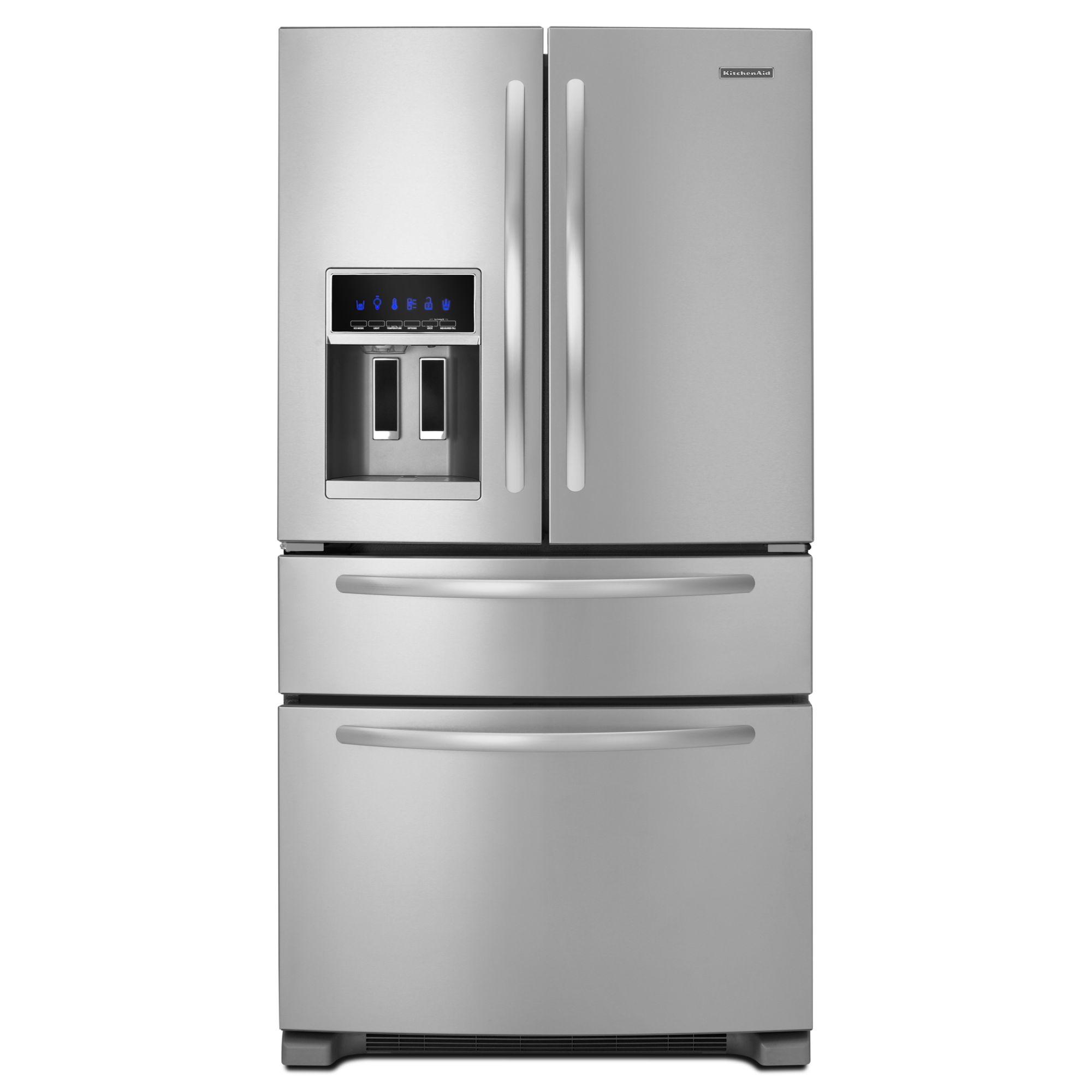 KitchenAid 25.0 cu. ft. French-Door Refrigerator w/ FreshVue Drawer - Stainless Steel