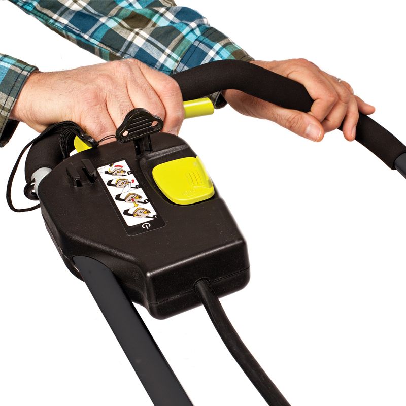Sun Joe Mow Joe MJ408C 20-Inch 3-in-1 Cordless Lawn Mower with Side Discharge, Rear Bag, and Mulch                               at mygofer.com