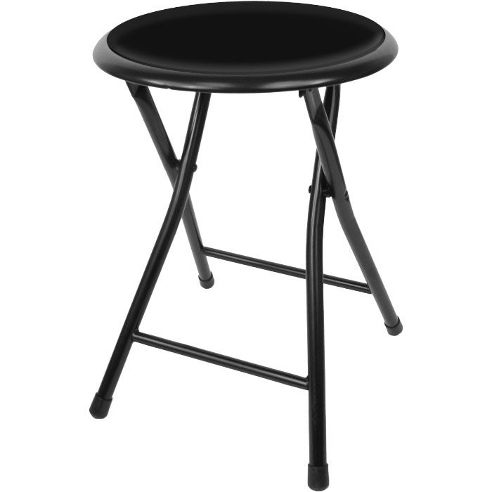 18 Inch Cushioned Folding Stool - Trademark Home Collection at Kmart.com