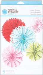 Martha Stewart Modern Festive Paper Flowers