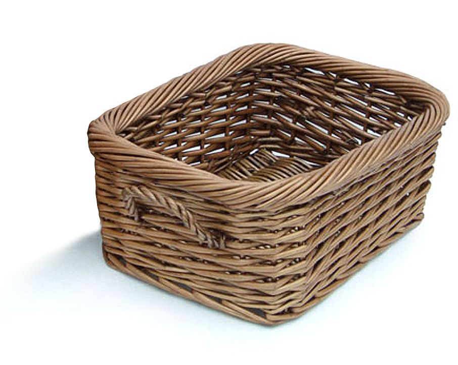 Rustic Willow Medium Basket