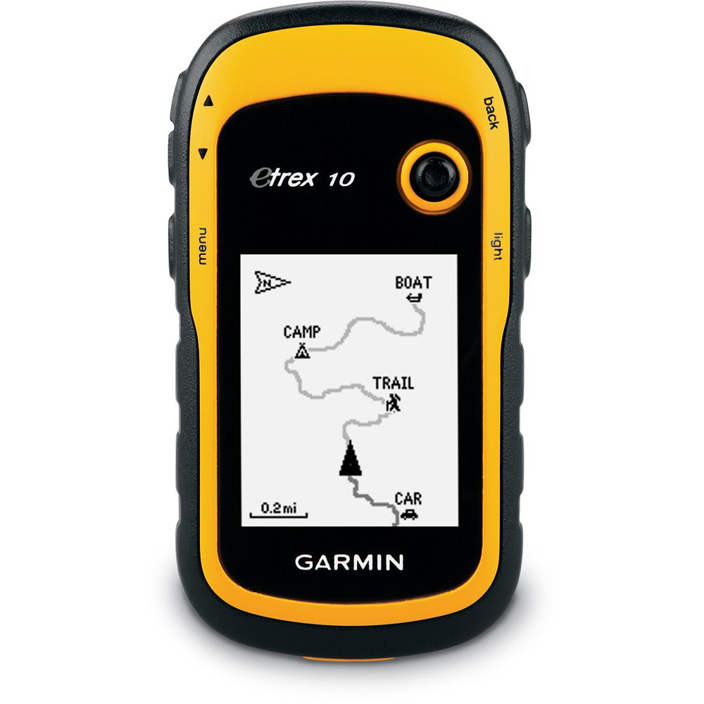 Garmin E TREX10 Handheld GPS Navigator with 2.2 In. Monochrome Display at Sears.com