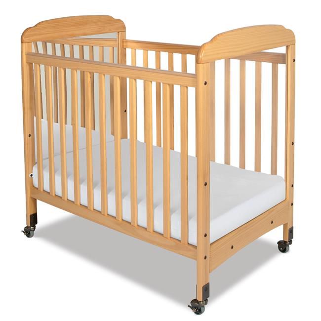 Foundations Serenity, Compact, Fixed Side, Mirror End Crib Natural at Kmart.com