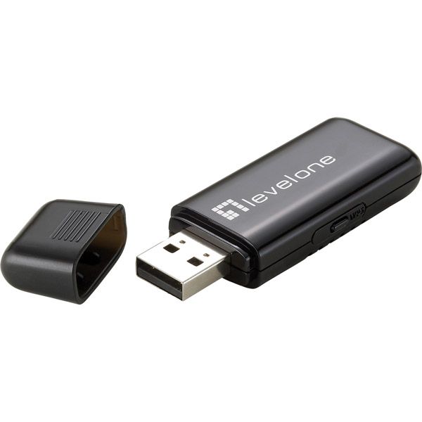 CP Technologies Award Winning Level One 150Mbps USB Wireless Adapter - WUA-0605 at mygofer.com