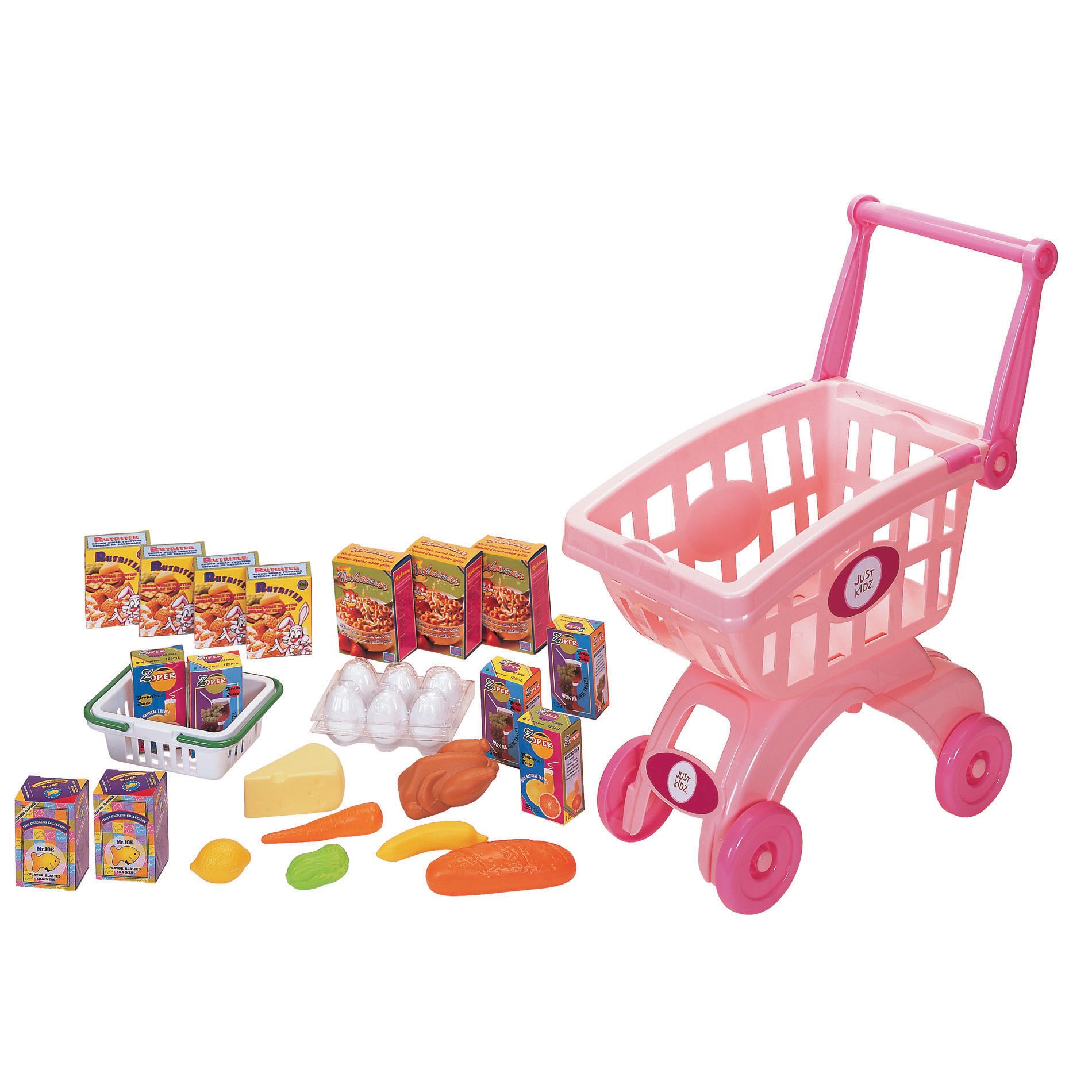 Just Kidz Shopping Cart Playset - Pink at Kmart.com