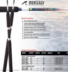 Calypso Saltwater Rod Series - SOUTHBEND SPORTING GOODS INC