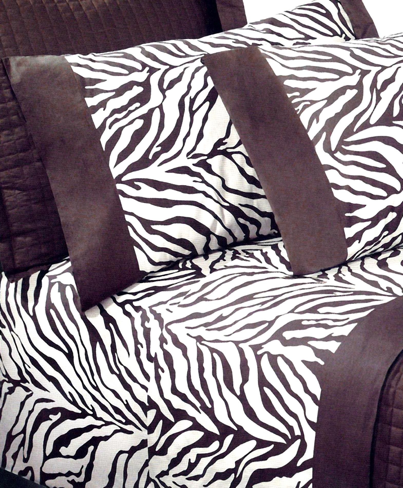 Jenny George Designs Zebra Pattern Printed Sheet Set, King Size at Kmart.com
