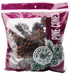 Winter Woods Natural Red Pine Cones at Kmart.com