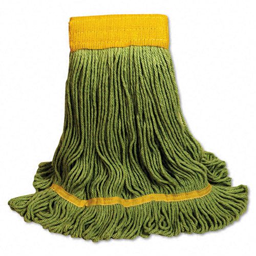 UNISAN Recycled Fiber Looped-End Mop Head, X-Large, Green at Kmart.com