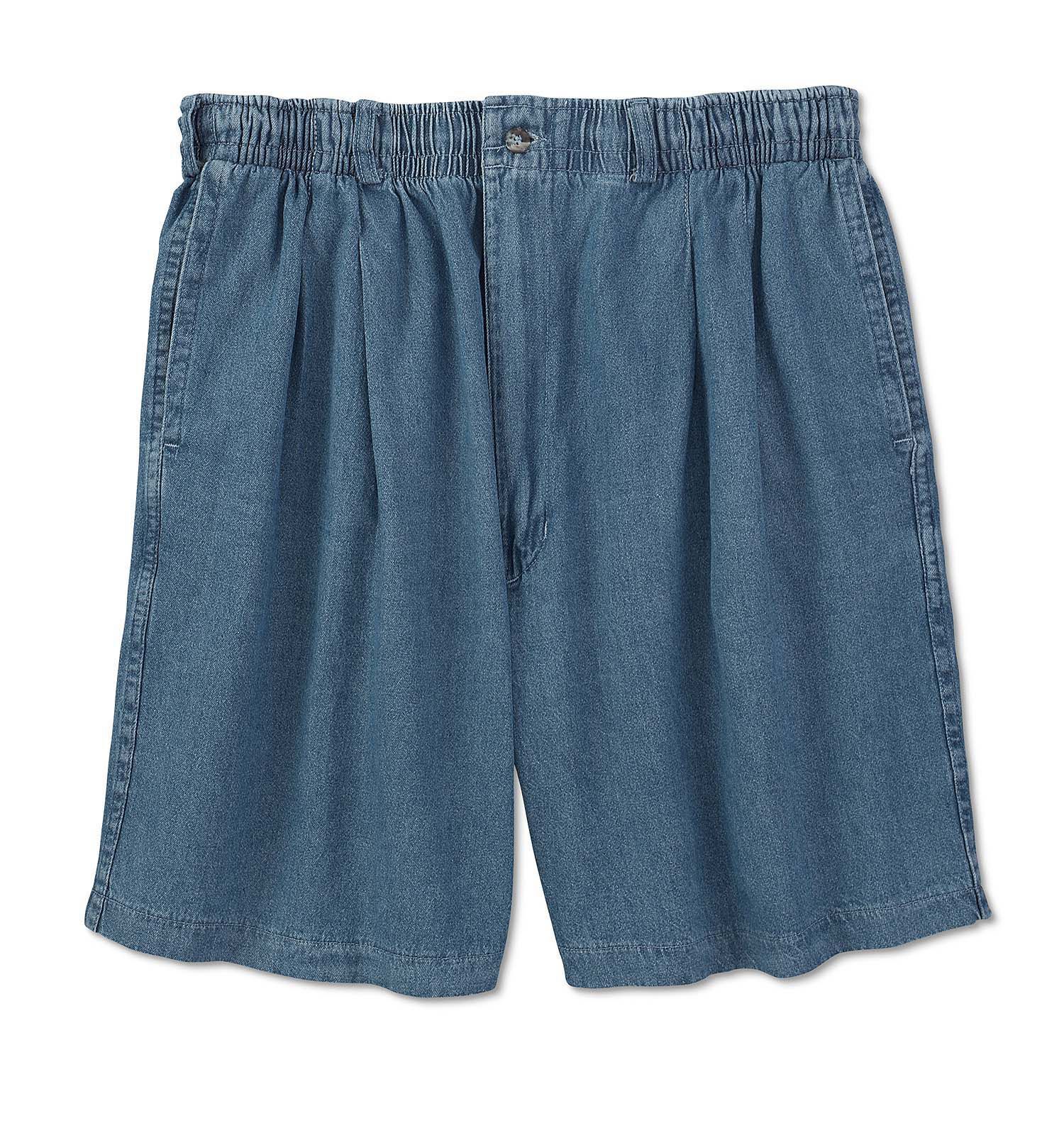 Creekwood Men's Elastic Waist Twill Shorts Big & Tall Shop Your Way