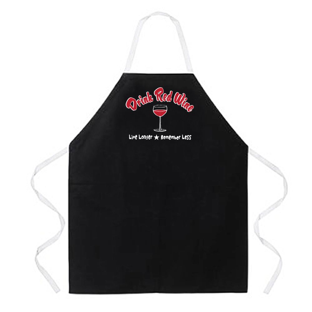 Attitude Aprons Drink Red Wine at Kmart.com