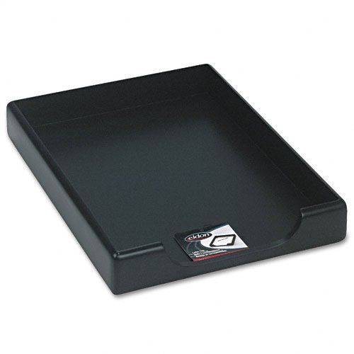 Rolodex Wood Tones Legal Desk Tray, Wood, Black