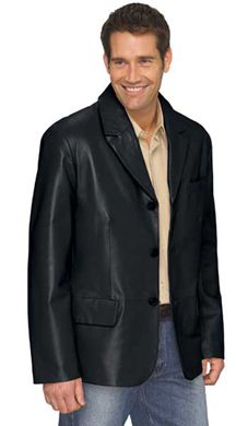 Excelled Men's Leather Blazer at Kmart.com