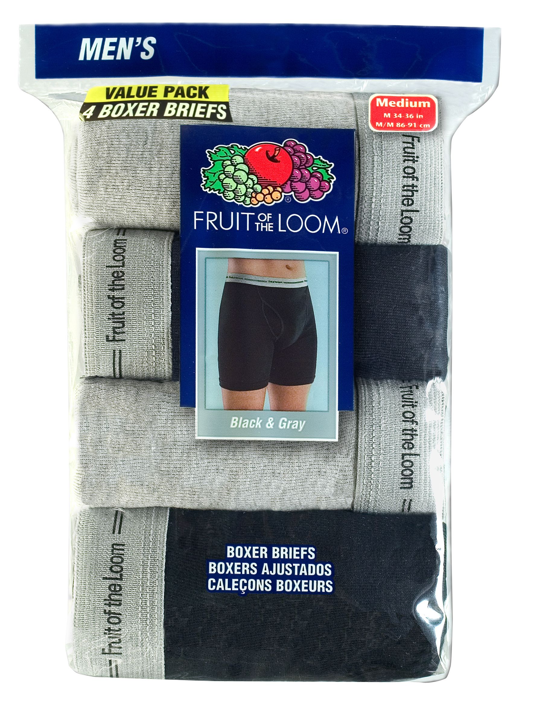 Fruit Of The Loom Boxer Briefs UPC & Barcode
