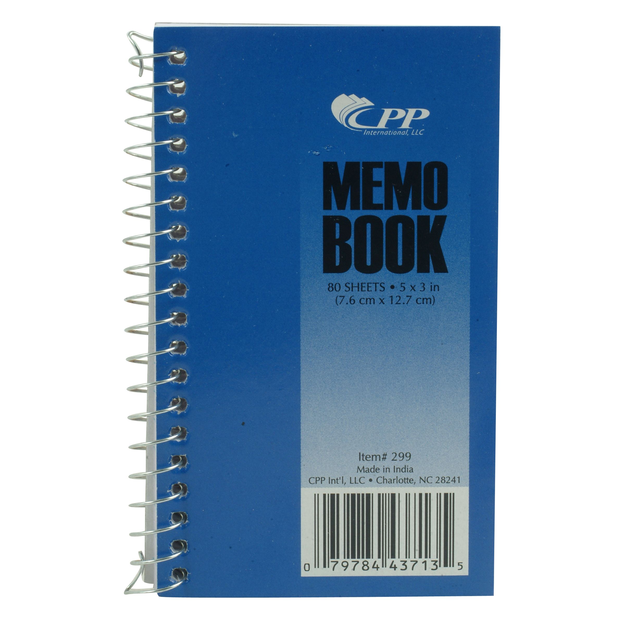 UPC 079784437135 Memo Book, 3 in. x 5 in. Side Coil Memo Book