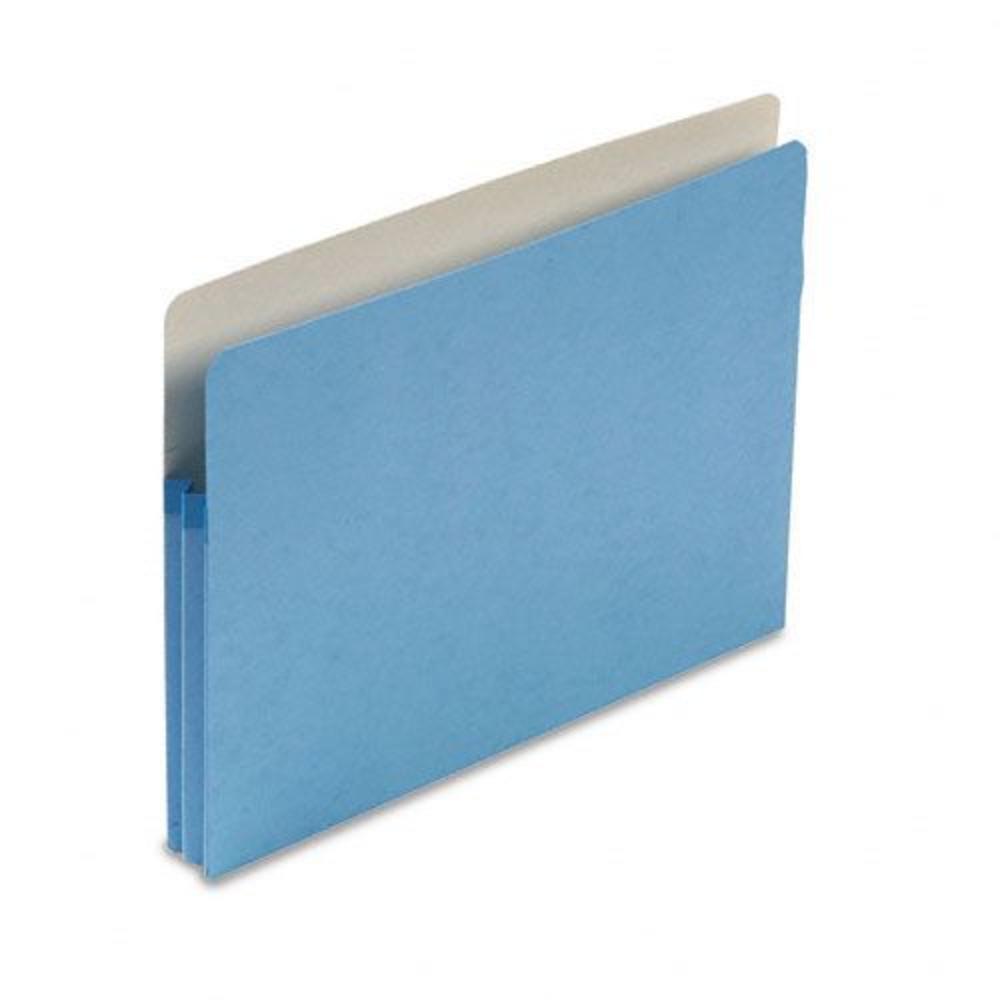 1 3/4" Expansion Tab File Pocket, Letter, Blue