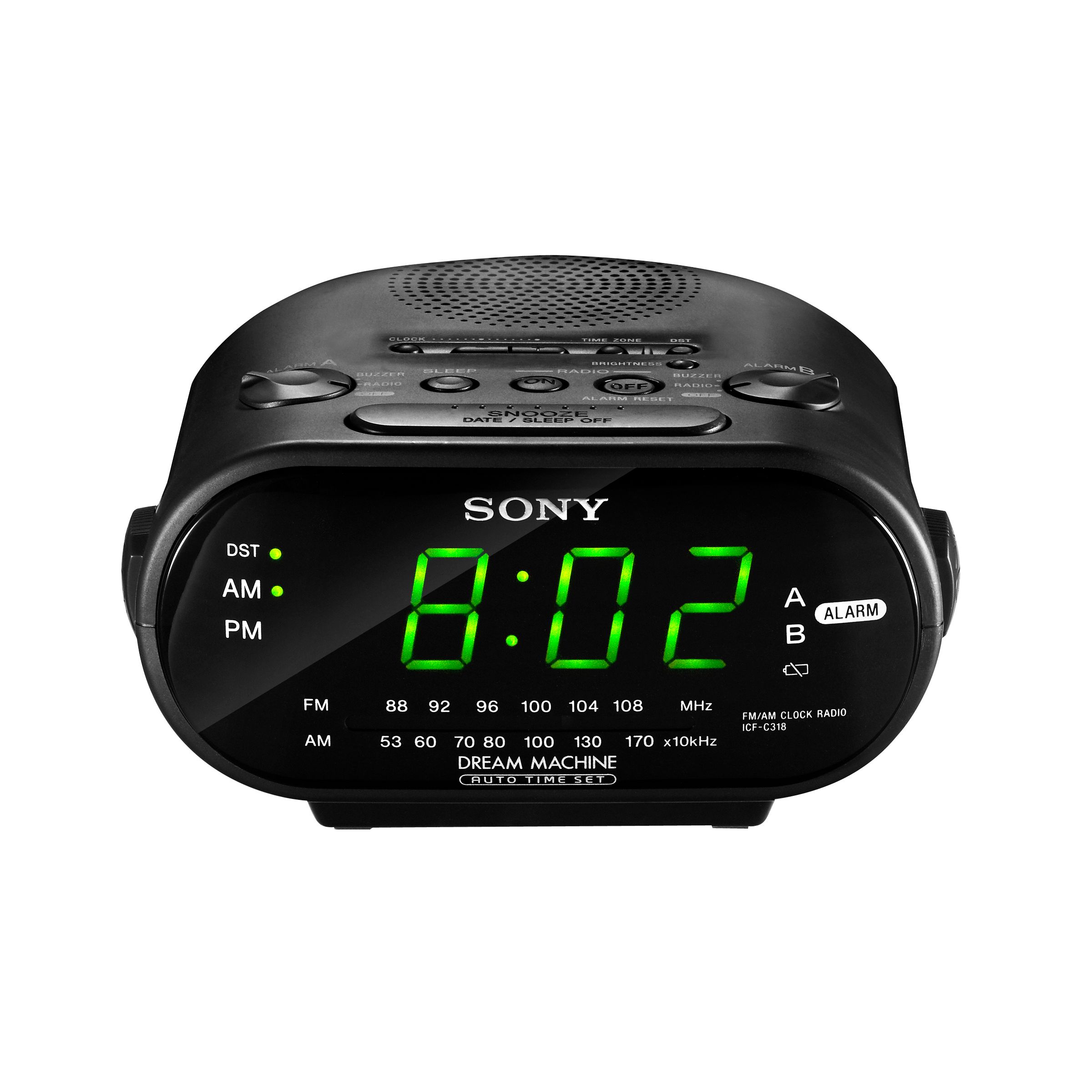 Sony Clock Radio with AM/FM Analog Tuner at Sears.com