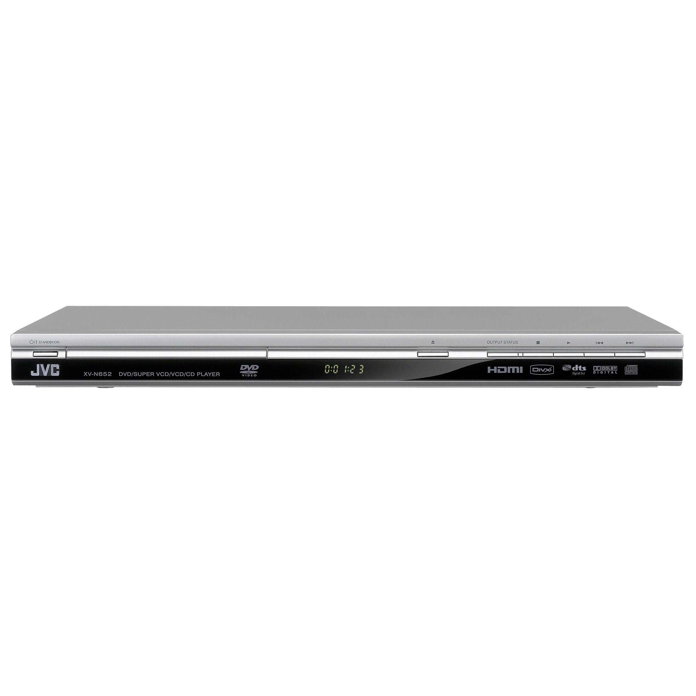 JVC 1-Disc DVD Player with HDMI 1080i Up-Conversion, Silver at Kmart.com