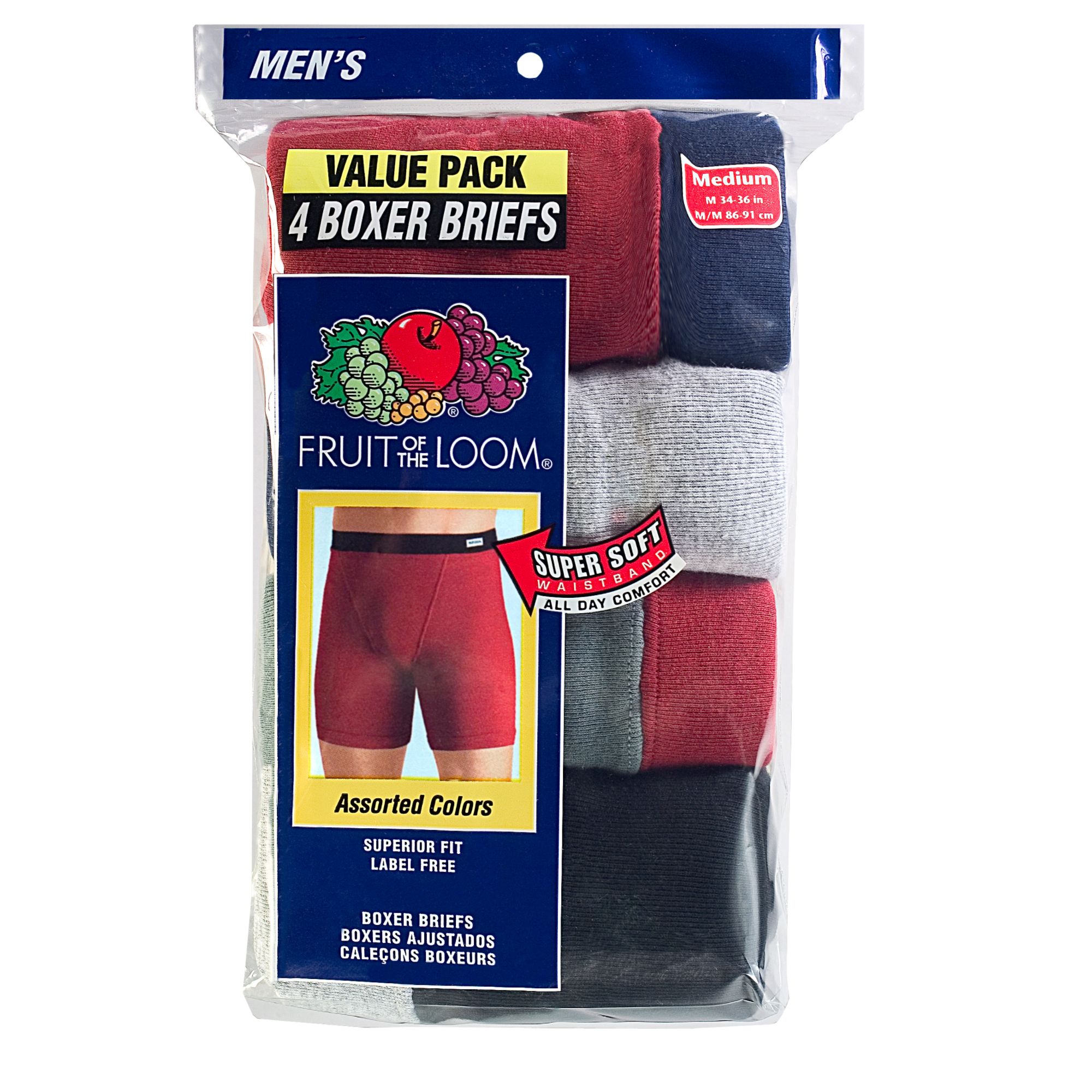 Upc 076031838004 Fruit Of The Loom Men S Covered Waistband Boxer