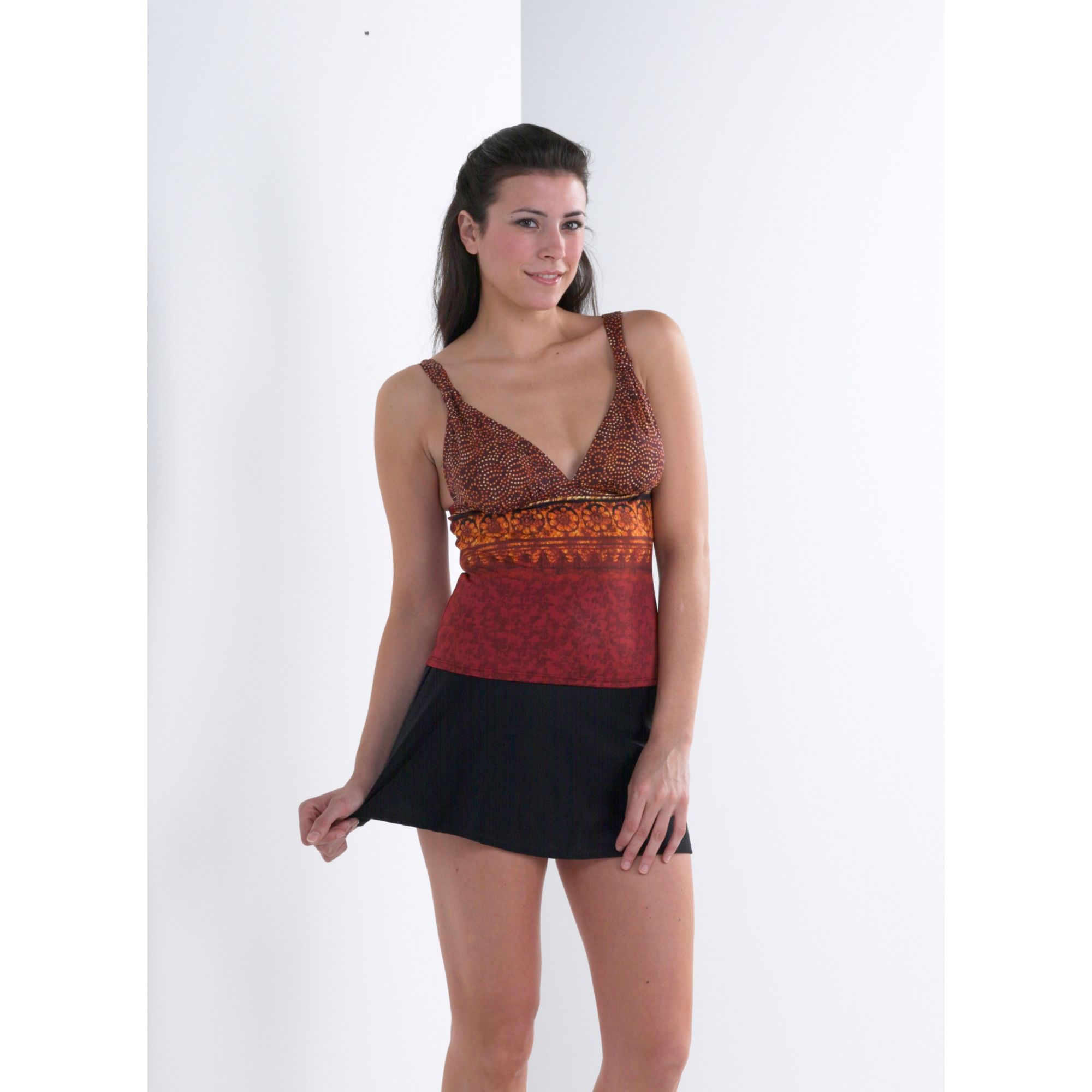 Cole of California Barbarian 2 Piece Skirted Skirtini at Kmart.com