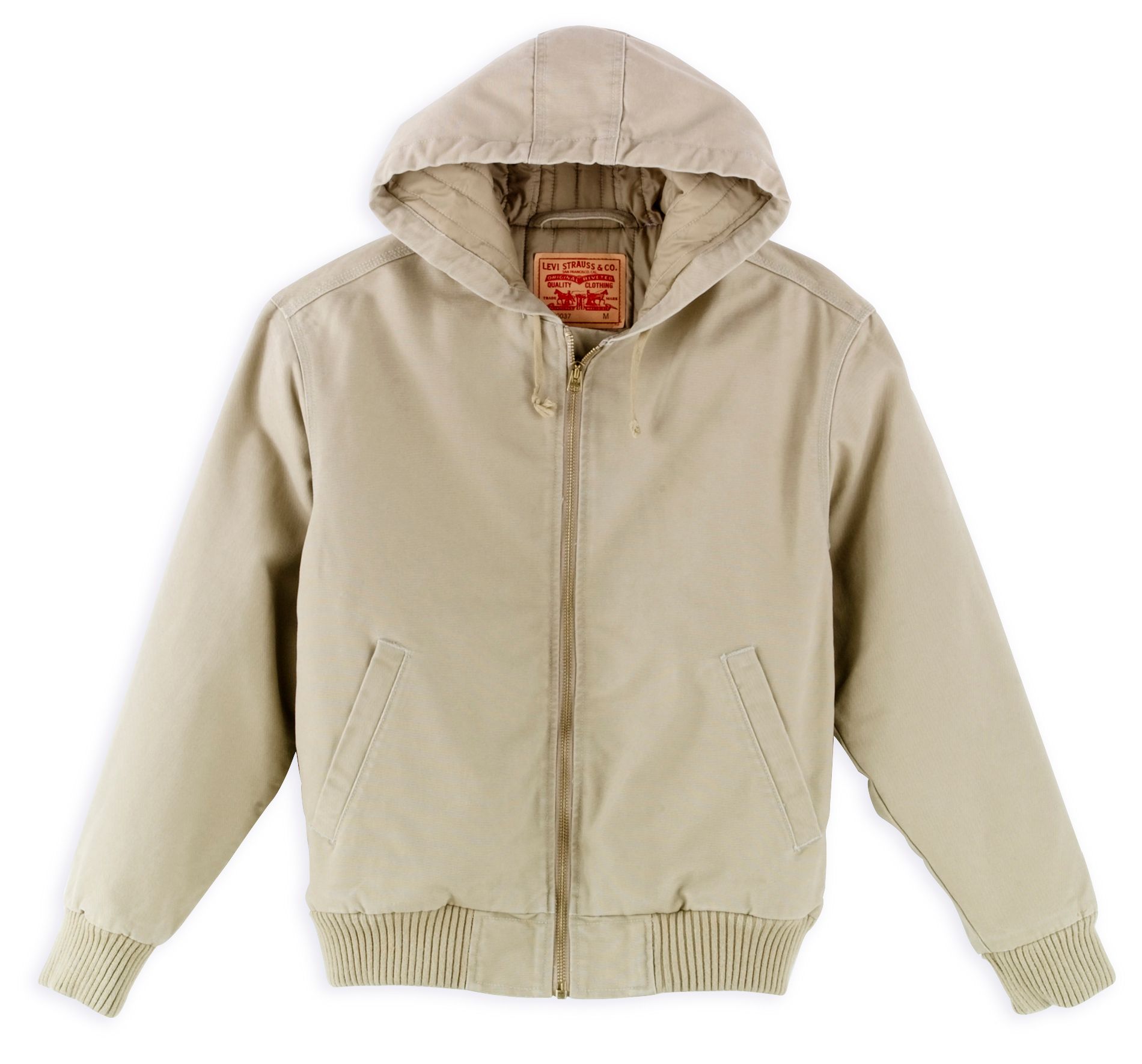 Levi's Men's Canvas Bomber Jacket at mygofer.com