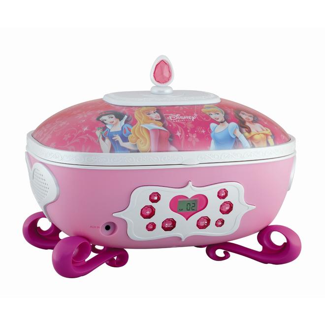 Disney Electronics P500B CD Boombox / Jewelry Box, Princess Sears