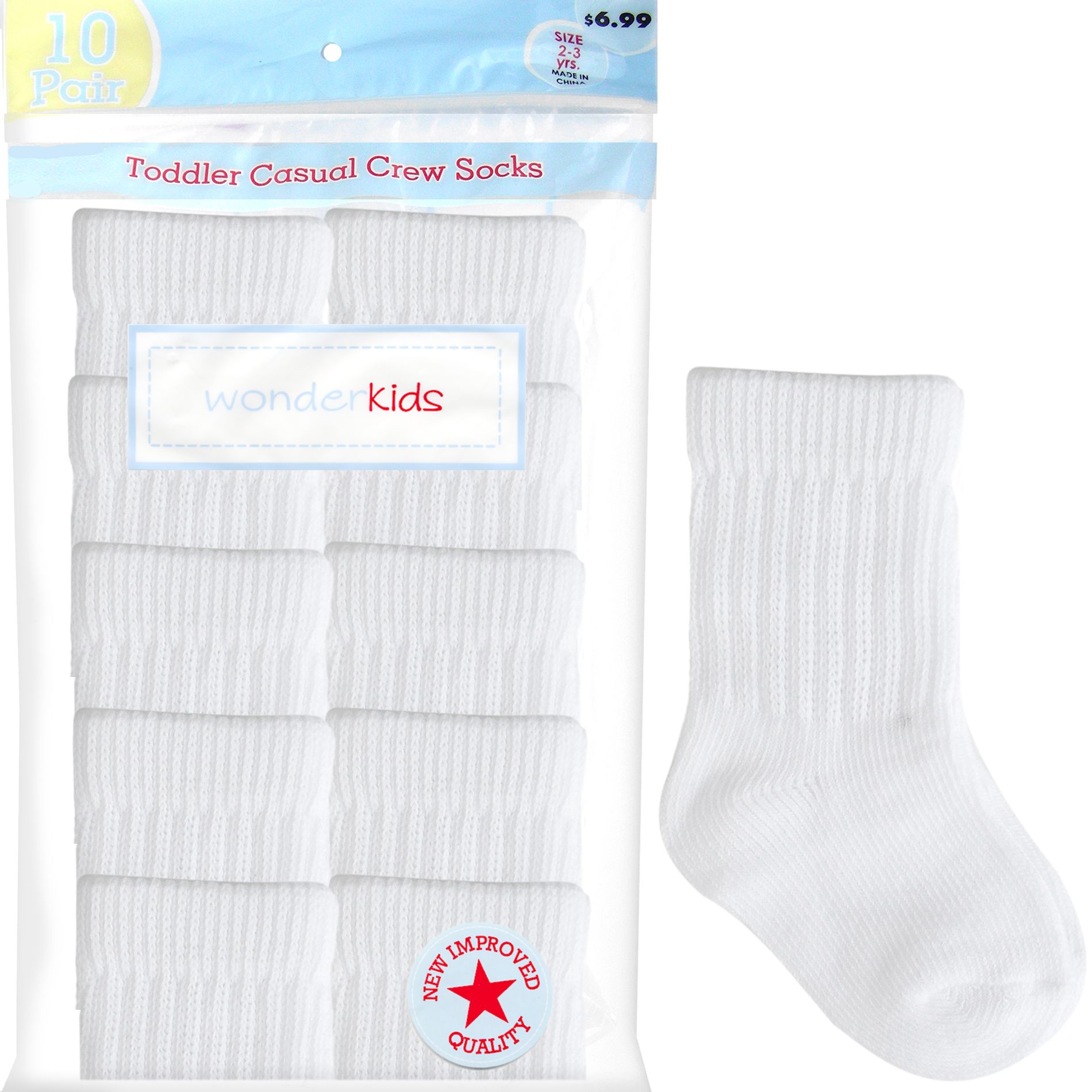 WonderKids Newborn Low Cut Crew Socks at Kmart.com