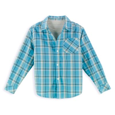 TKS Boy's 4-7 Long Sleeve Woven Shirt Over Short Sleeve Tee at Kmart.com