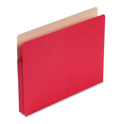 1 3/4" Expansion Tab File Pocket, Letter, Red